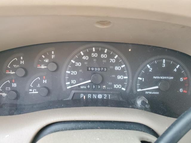 5LMRU27L4WLJ31214 - 1998 LINCOLN NAVIGATOR 勃艮第红 照片 9