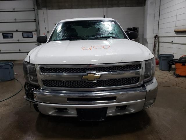 1GCRKSE72CZ167222 - 2012 CHEVROLET SILVERADO K1500 LT WHITE photo 5