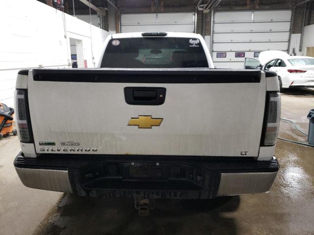 1GCRKSE72CZ167222 - 2012 CHEVROLET SILVERADO K1500 LT WHITE photo 6