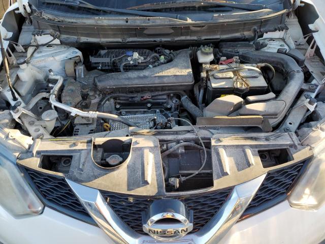 KNMAT2MT0FP535146 - 2015 NISSAN ROGUE S WHITE photo 12