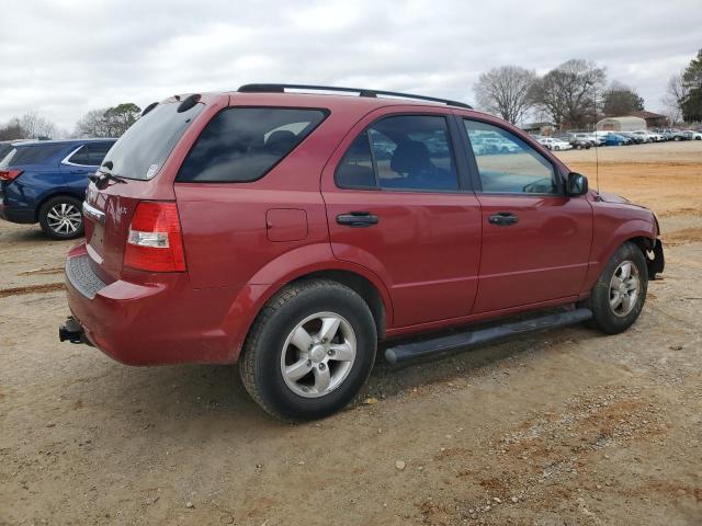 KNDJD735585818492 - 2008 KIA SORENTO EX RED photo 3