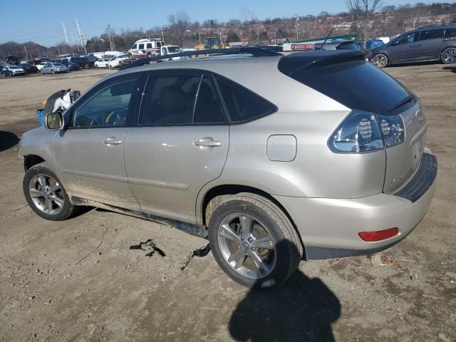 JTJGW31U172001850 - 2007 LEXUS RX 400H GOLD photo 2