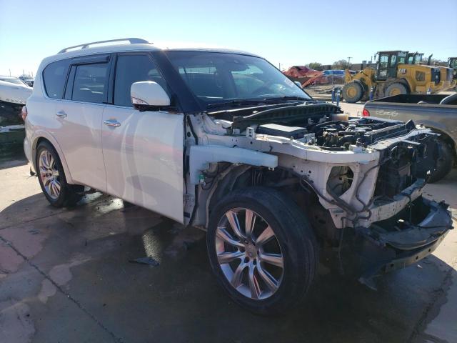 JN8AZ2NF9B9501068 - 2011 INFINITI QX56 WHITE photo 4