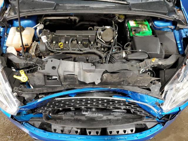 1FADP3F25FL259135 - 2015 FORD FOCUS SE BLUE photo 11