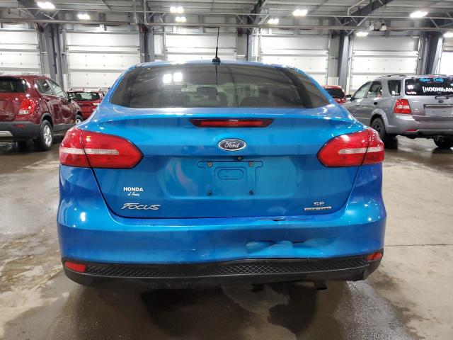 1FADP3F25FL259135 - 2015 FORD FOCUS SE BLUE photo 6