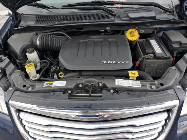 2C4RC1BG4ER143657 - 2014 CHRYSLER TOWN & COU TOURING შავი ფოტო 11