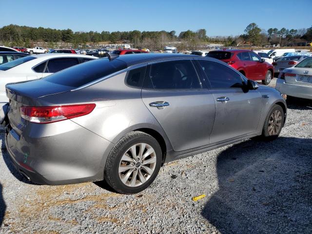 5XXGU4L30JG178698 - 2018 KIA OPTIMA EX CHARCOAL photo 3