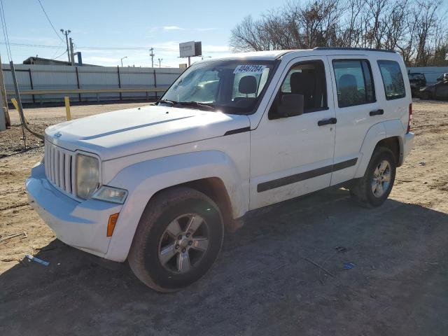 1C4PJLAK2CW160122 - 2012 JEEP LIBERTY SPORT WHITE photo 1