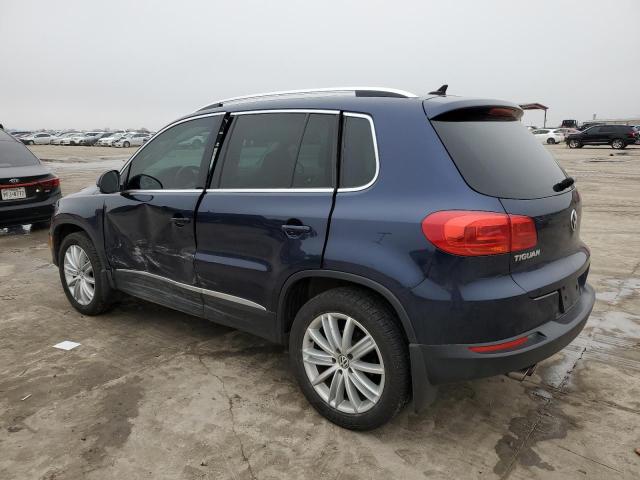 WVGBV7AX7FW579780 - 2015 VOLKSWAGEN TIGUAN S BLUE photo 2