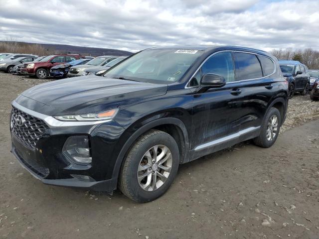 5NMS3CAD5LH210293 - 2020 HYUNDAI SANTA FE SEL Սև լուսանկար 1