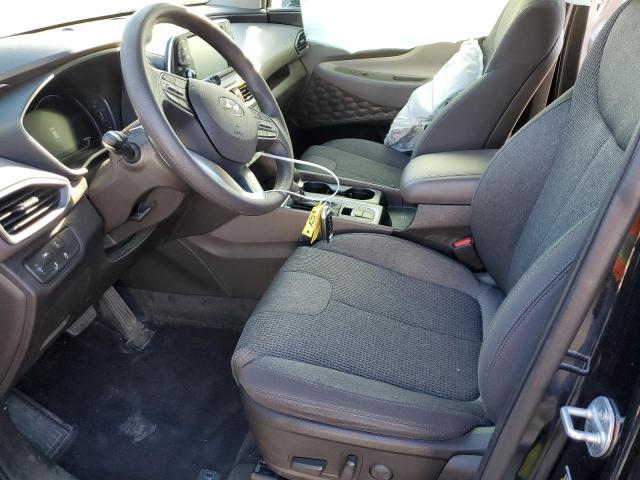 5NMS3CAD5LH210293 - 2020 HYUNDAI SANTA FE SEL Սև լուսանկար 7