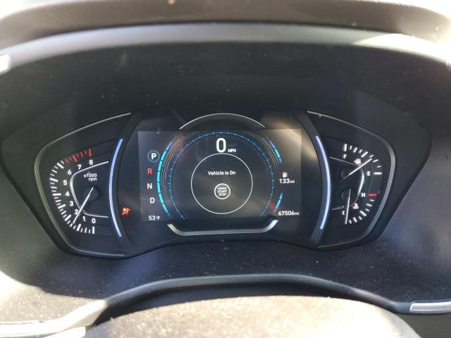 5NMS3CAD5LH210293 - 2020 HYUNDAI SANTA FE SEL Սև լուսանկար 9