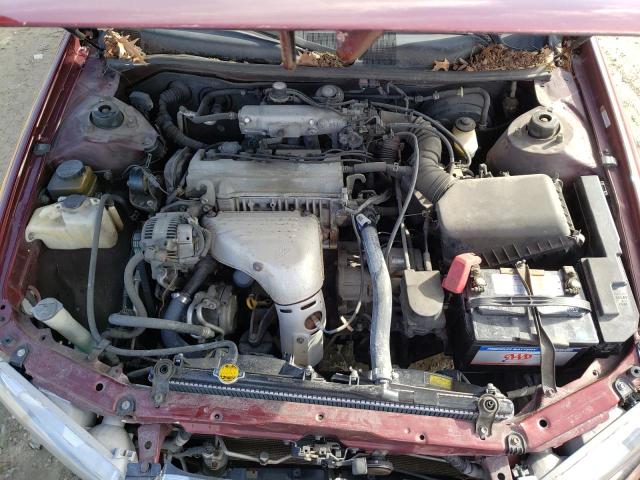 4T1BG22K01U824715 - 2001 TOYOTA CAMRY CE/C CE BURGUNDY photo 11