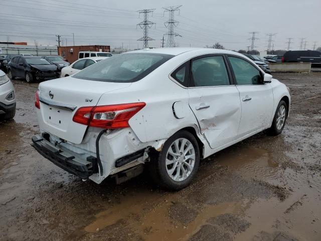 3N1AB7AP7KY288100 - 2019 NISSAN SENTRA S WHITE photo 3