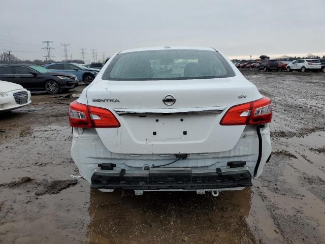 3N1AB7AP7KY288100 - 2019 NISSAN SENTRA S WHITE photo 6