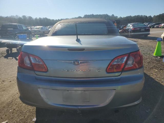 1C3LC45K18N673369 - 2008 CHRYSLER SEBRING BLUE photo 6