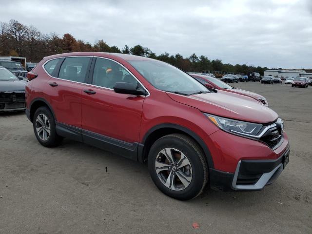 2HKRW2H25MH625171 - 2021 HONDA CR-V LX RED photo 4