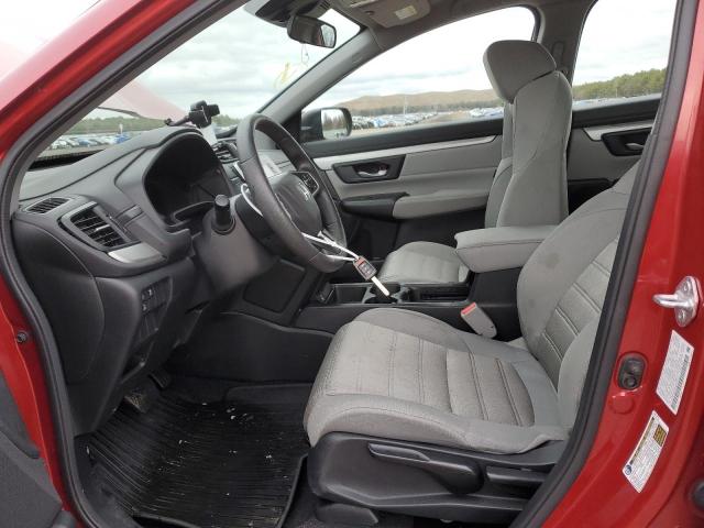 2HKRW2H25MH625171 - 2021 HONDA CR-V LX RED photo 7