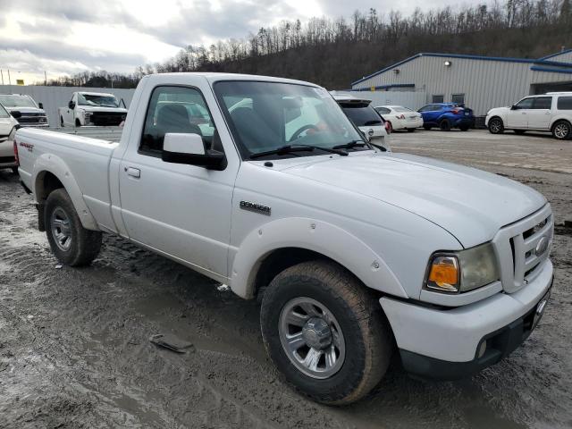 1FTYR11U17PA35891 - 2007 FORD RANGER WHITE photo 4