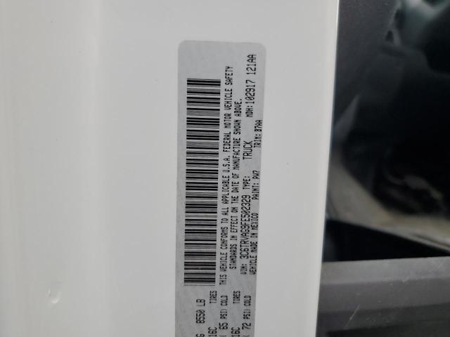 3C6TRVAG9FE502329 - 2015 RAM PROMASTER 1500 STANDARD WHITE photo 13