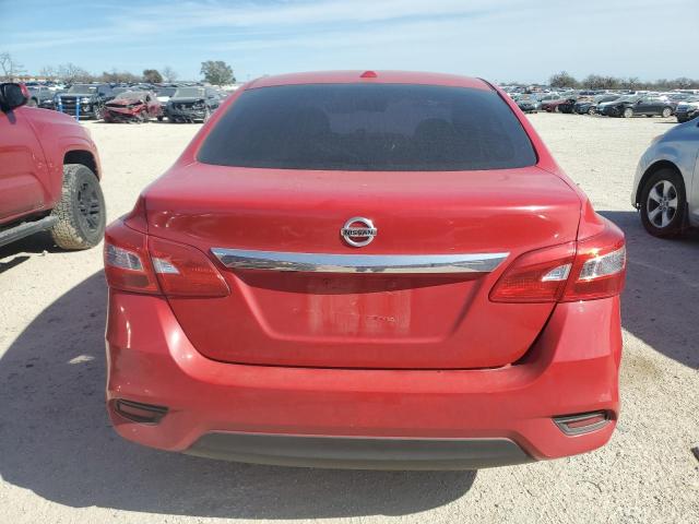 3N1AB7AP7JY214903 - 2018 NISSAN SENTRA S RED photo 6