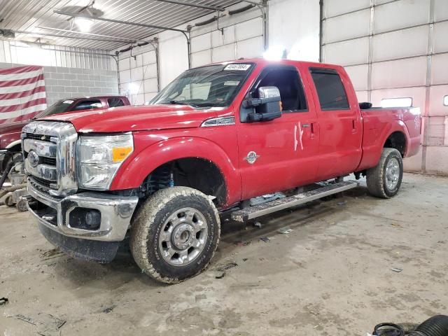 1FT7W2BT2FEA22335 - 2015 FORD F250 SUPER DUTY RED photo 1