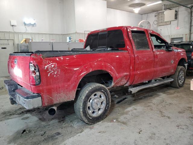 1FT7W2BT2FEA22335 - 2015 FORD F250 SUPER DUTY RED photo 3
