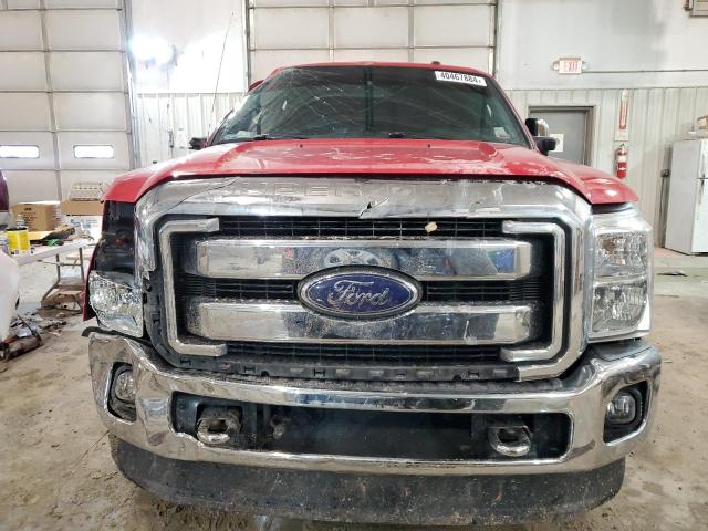 1FT7W2BT2FEA22335 - 2015 FORD F250 SUPER DUTY RED photo 5