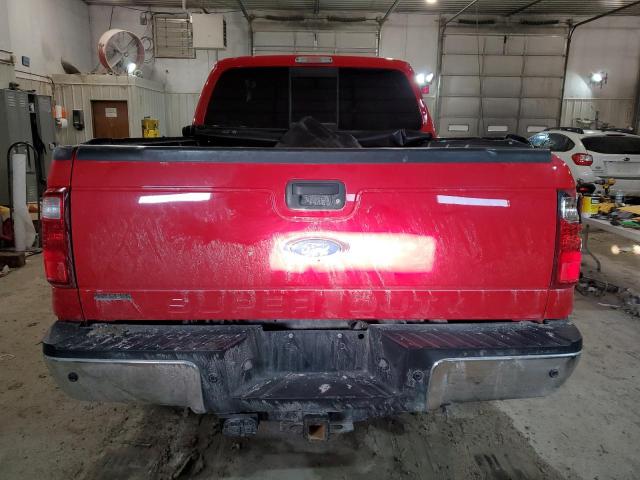 1FT7W2BT2FEA22335 - 2015 FORD F250 SUPER DUTY RED photo 6