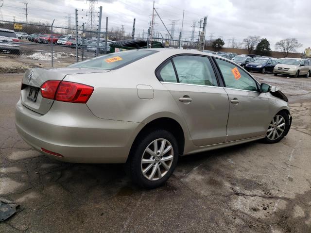 3VWB07AJ8EM288554 - 2014 VOLKSWAGEN JETTA SE GOLD photo 3