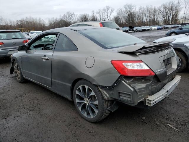 2HGFG12837H504158 - 2007 HONDA CIVIC EX GRAY photo 2