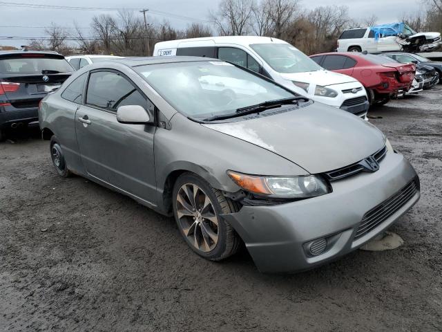 2HGFG12837H504158 - 2007 HONDA CIVIC EX GRAY photo 4