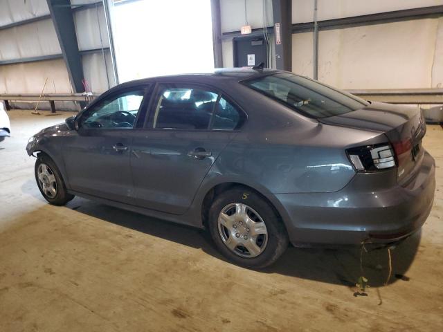 3VW267AJ5GM388984 - 2016 VOLKSWAGEN JETTA S GRAY photo 2