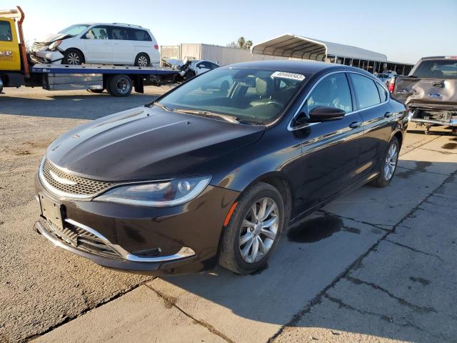 1C3CCCCG8FN524334 - 2015 CHRYSLER 200 C CHARCOAL photo 1