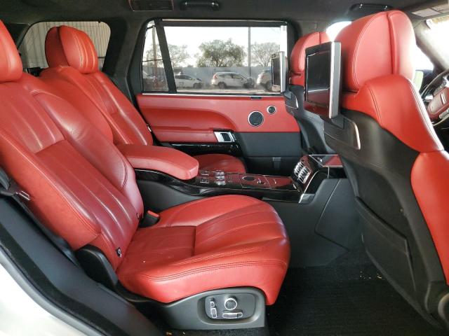 SALGV3EF3GA284378 - 2016 LAND ROVER RANGE ROVE AUTOBIOGRAPHY WHITE photo 11