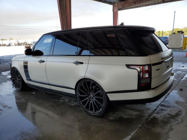 SALGV3EF3GA284378 - 2016 LAND ROVER RANGE ROVE AUTOBIOGRAPHY WHITE photo 2