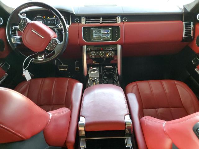 SALGV3EF3GA284378 - 2016 LAND ROVER RANGE ROVE AUTOBIOGRAPHY WHITE photo 8