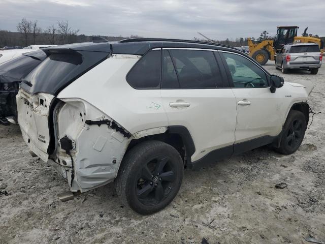 2T3EWRFV1KW032840 - 2019 TOYOTA RAV4 XSE WHITE photo 3