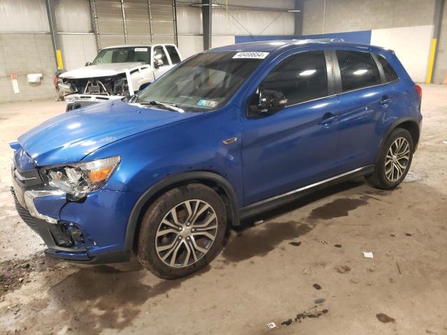 JA4AP3AU8JU024571 - 2018 MITSUBISHI OUTLANDER ES BLUE photo 1