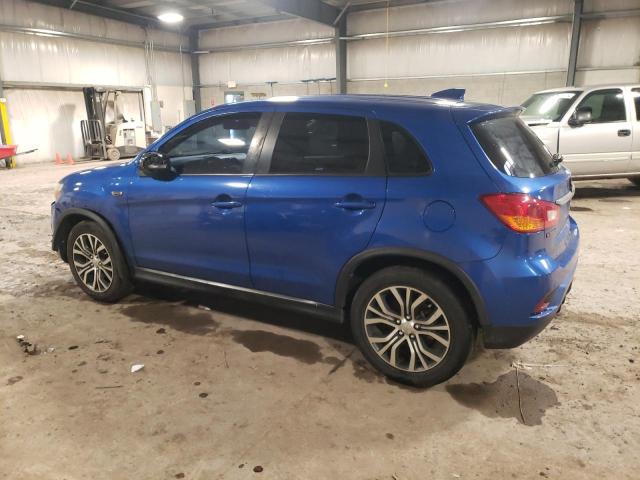 JA4AP3AU8JU024571 - 2018 MITSUBISHI OUTLANDER ES BLUE photo 2