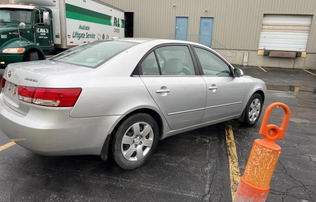 5NPET46C38H299259 - 2008 HYUNDAI SONATA GLS SILVER photo 4