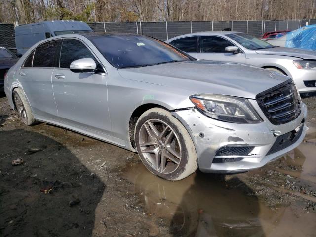 WDDUG8CB5FA162532 - 2015 MERCEDES-BENZ S 550 SILVER photo 4