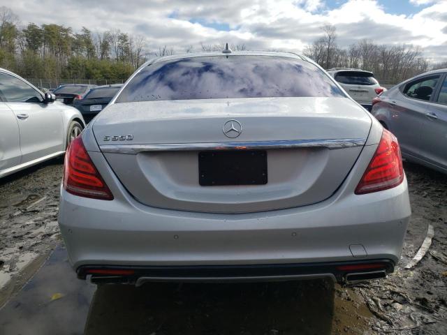 WDDUG8CB5FA162532 - 2015 MERCEDES-BENZ S 550 SILVER photo 6