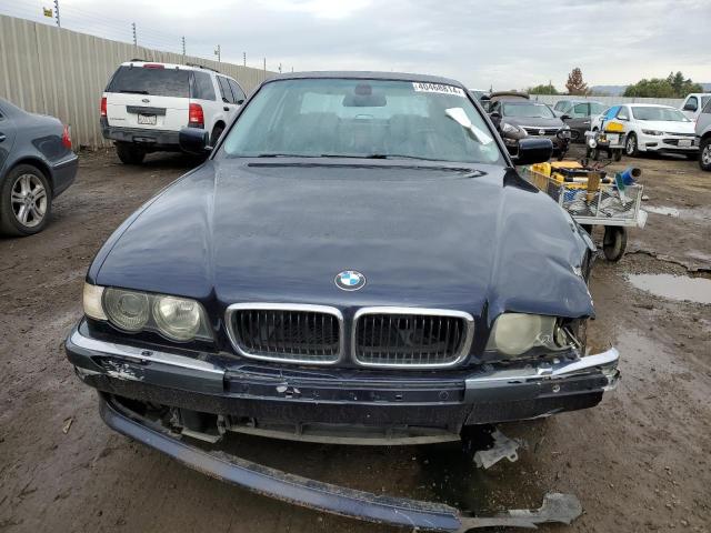 WBAGH83421DP25319 - 2001 BMW 740 IL BLUE photo 5