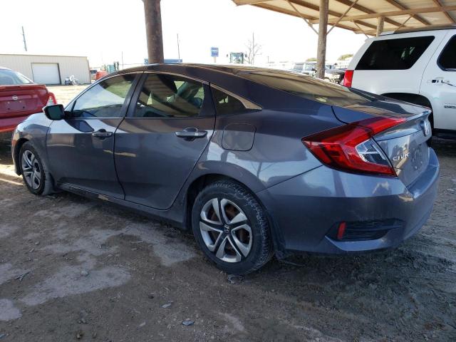 19XFC2F56GE000067 - 2016 HONDA CIVIC LX GRAY photo 2