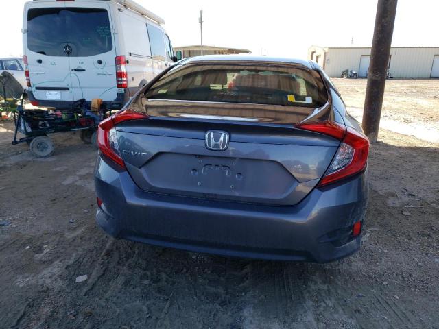 19XFC2F56GE000067 - 2016 HONDA CIVIC LX GRAY photo 6