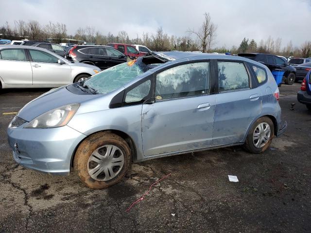 JHMGE8H38BC023863 - 2011 HONDA FIT BLUE photo 1