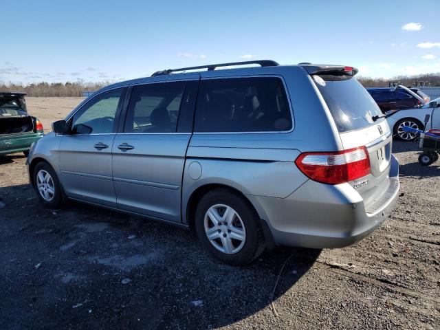 5FNRL38836B114045 - 2006 HONDA ODYSSEY TOURING SILVER photo 2