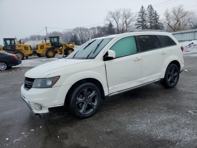 3C4PDDGG2KT728244 - 2019 DODGE JOURNEY CROSSROAD WHITE photo 1