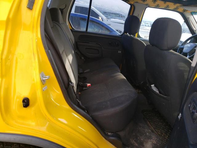 5N1MD28YX2C509246 - 2002 NISSAN XTERRA SE YELLOW photo 10